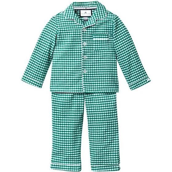 Classic Green Gingham Pajamas | Maisonette