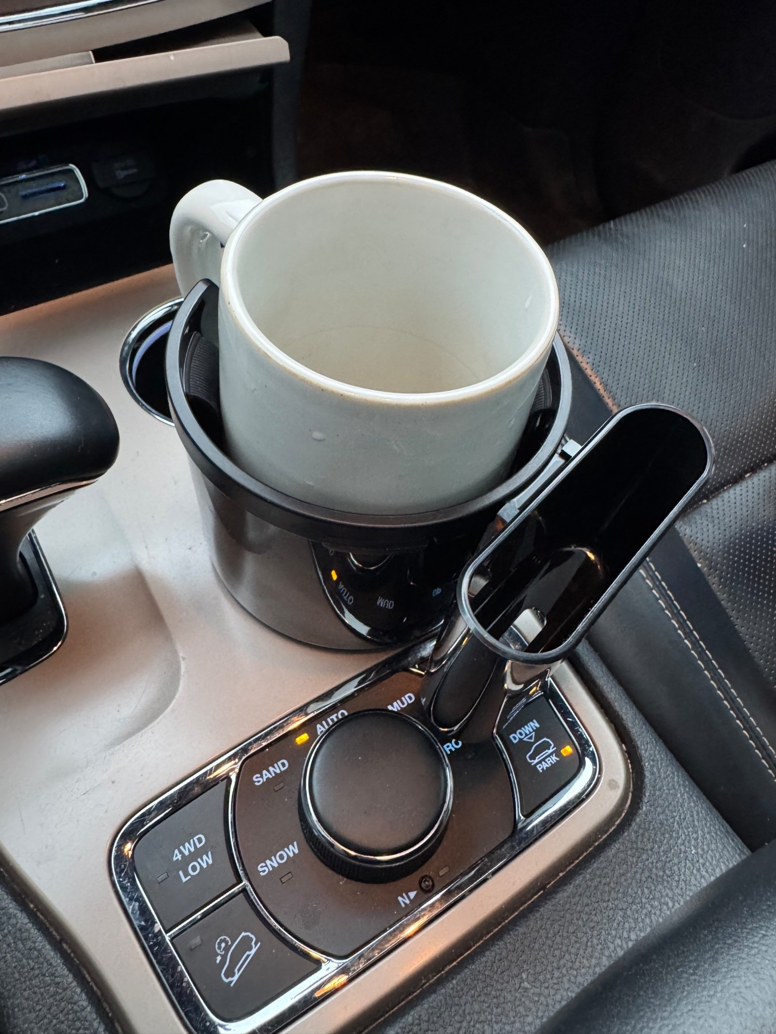 The best car accessory you will ever need! This cup holder is a game changer if you are an open coffee mug in the car person 

#LTKFindsUnder50 #LTKdayinmylife #LTKmomlife