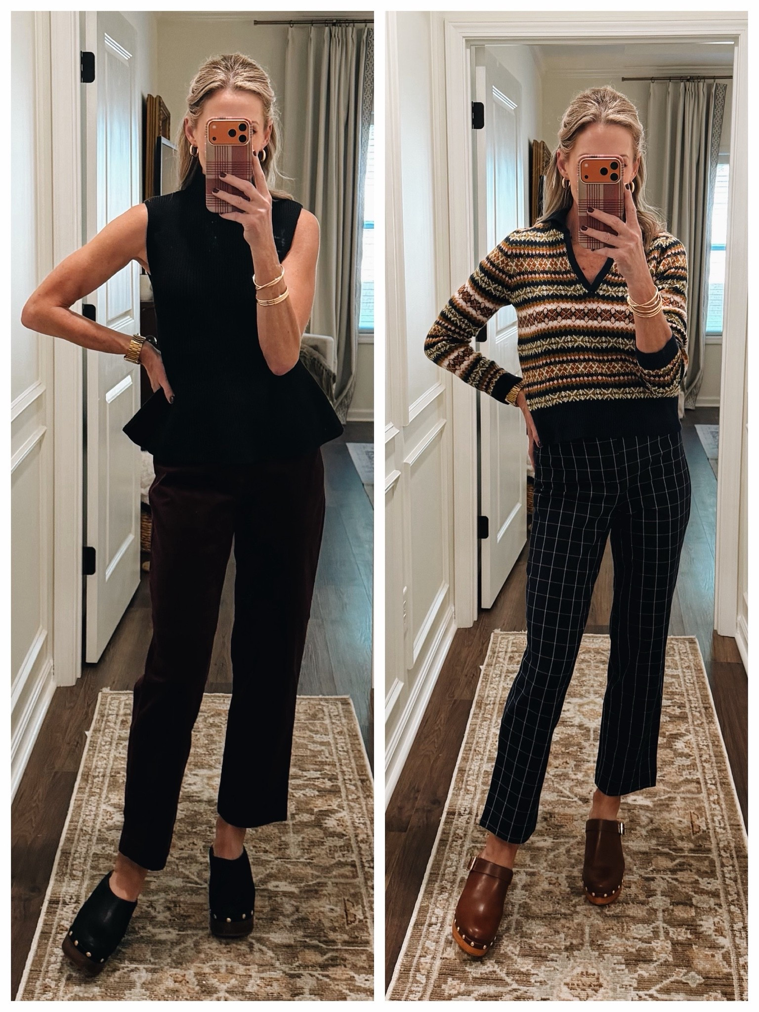 Comment FALL for all the details 🍂 Old Navy fall new arrivals have officially entered the chat, and they are GOOD. Think cute fall work outfits, corduroy, chocolate brown sweaters, velvet pants, preppy prints, flattering fall dresses and the cutest tie-waist top. I styled several pieces with my favorite Walmart jeans to show how easy these are to mix into your closet. And just when you thought we were done… Old Navy Christmas pajamas. 🎄 Yep. I went there. Which one are you grabbing first?