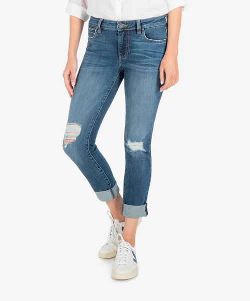 Catherine High Rise Boyfriend (Lucrative Wash) | Kut From Kloth