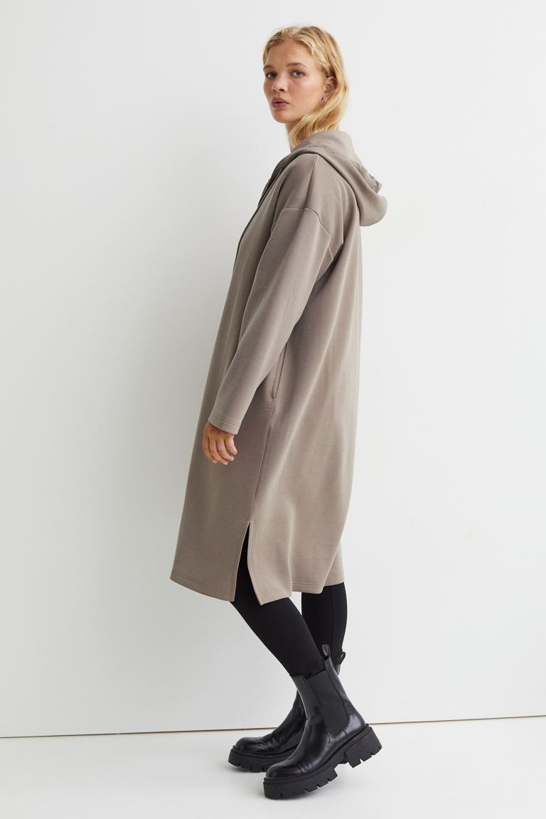 Long Hooded Sweatshirt Jacket | H&M (US + CA)