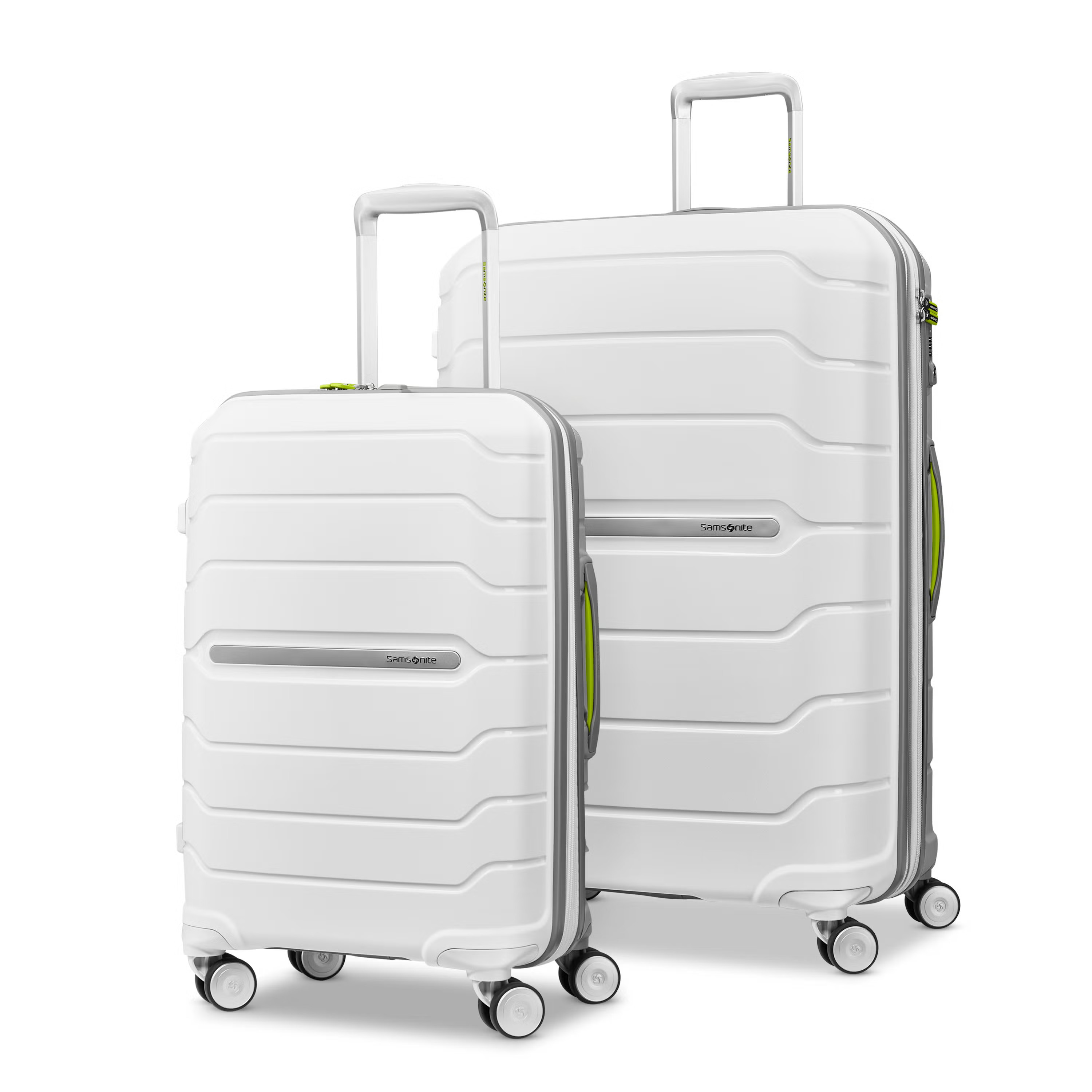 Freeform 2 Piece Set (Co/l) | White | Luggage Set from Samsonite | Samsonite