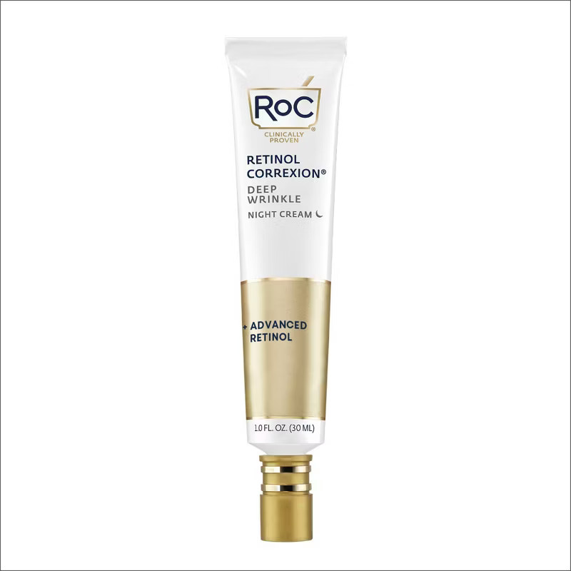 RoC Retinol Anti-Aging + Firming Night Face Moisturizer - 1 fl oz | Target