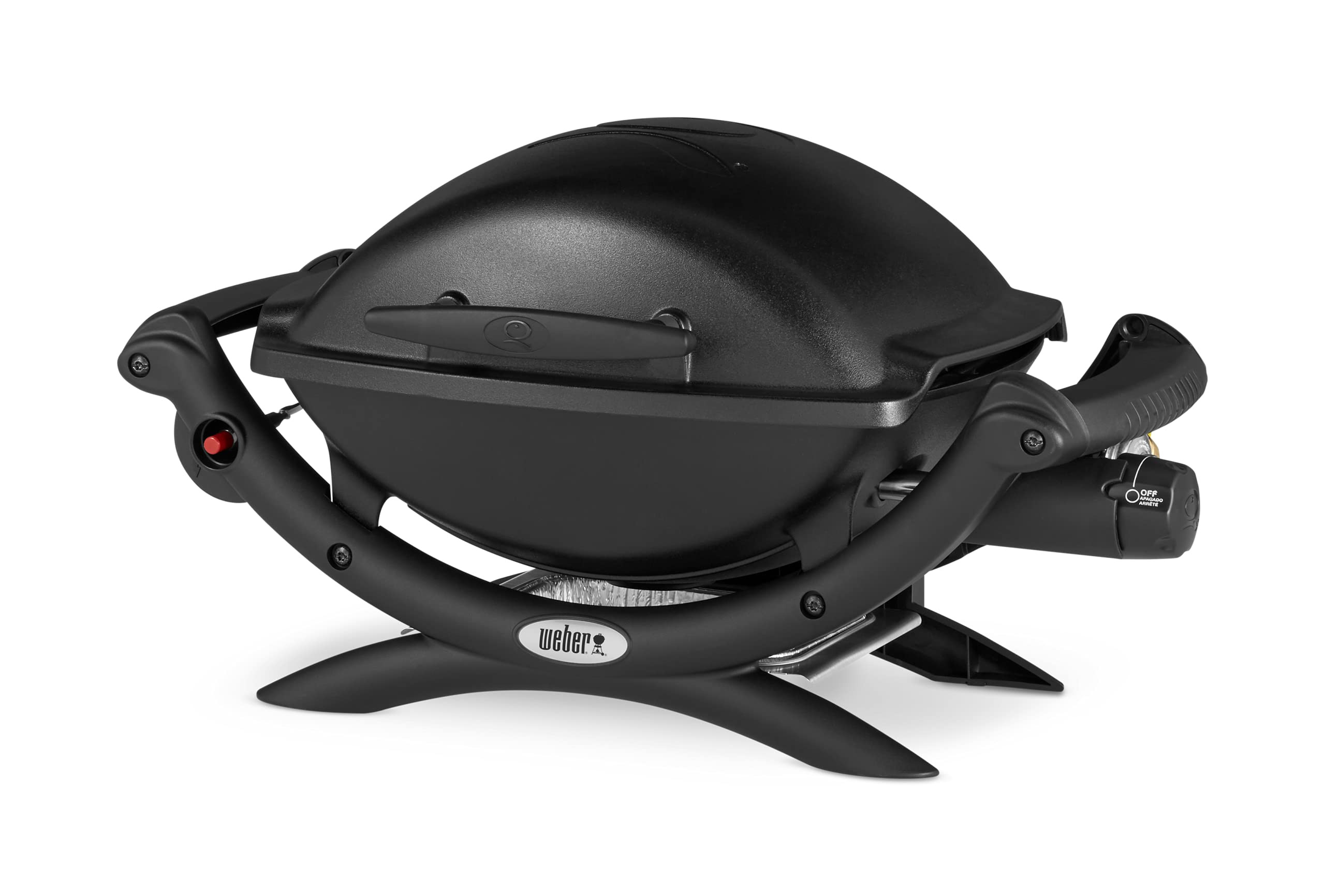 Weber Q1000 Gas Grill, 43 x 32cm Grill Area, Portable BBQ Grill, 1 Burner, 2-Piece Porcelain-Enam... | Amazon (UK)