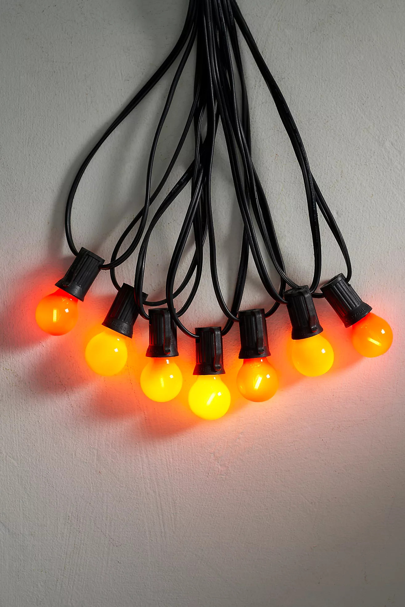 Stargazer Garden Lights, Set of 21 Bulbs, Pumpkin Spice Mini Edition | Anthropologie (US)