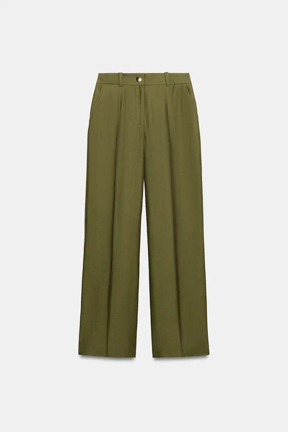 HOSE MIT HOHER TAILLE UND GERADEM SCHNITT | Zara US