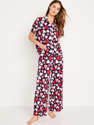 Matching Valentine Print Pajamas for Women | Old Navy (CA)