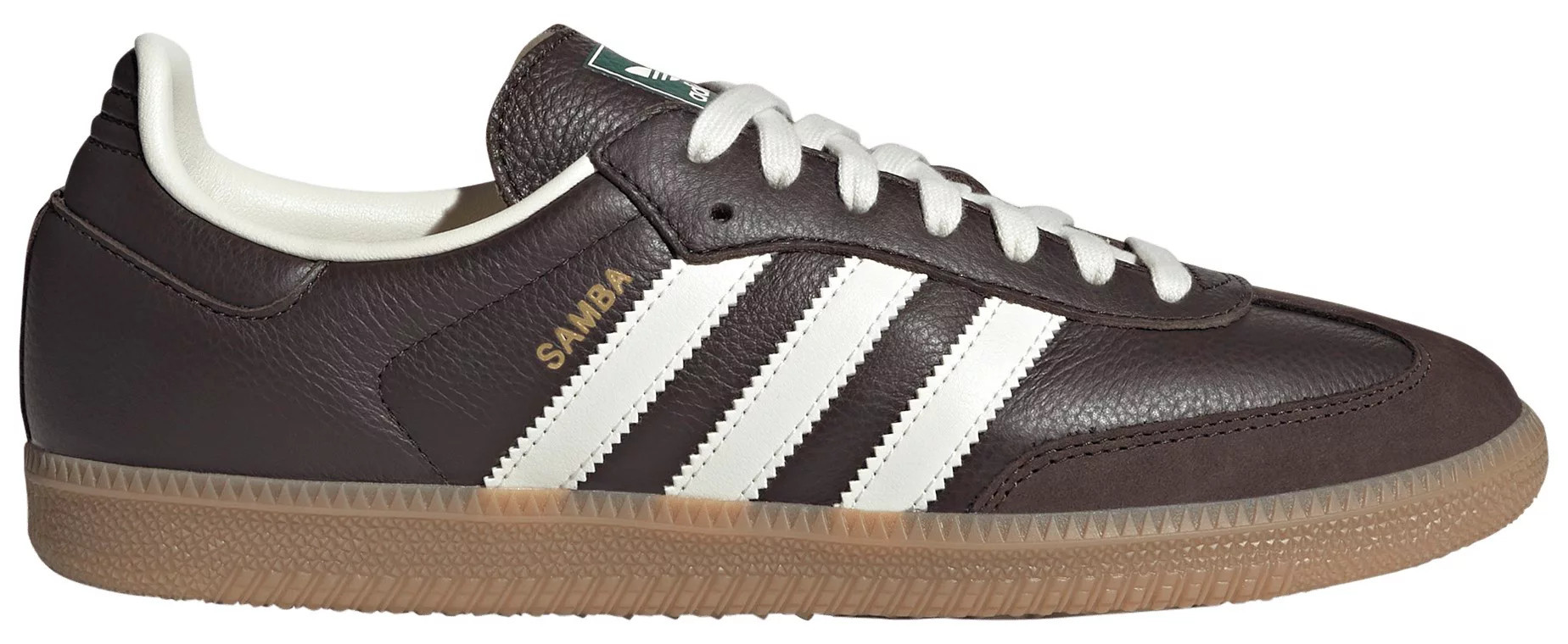 adidas Samba OG Shoes, Men's, M10.5/W11.5, Brown/White | DICK'S Sporting Goods