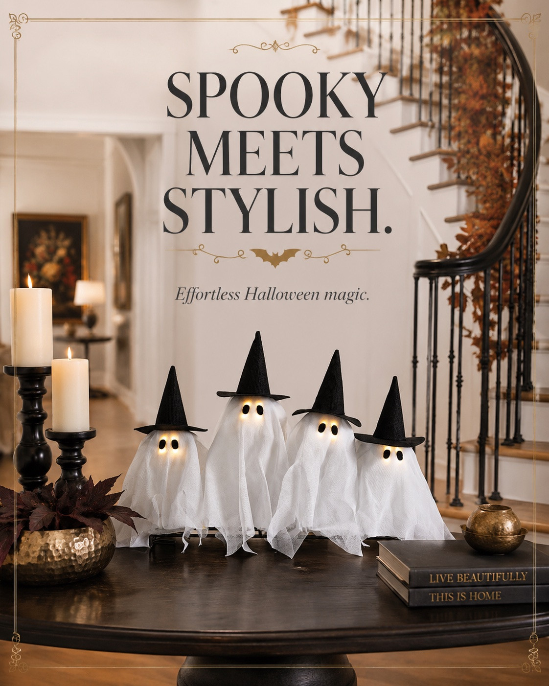 Halloween is already disappearing from shelves, and these are some of my favorite finds! 👻🎃 From charming ghosts and cozy pumpkins to elegant seasonal décor, these are the pieces that make your home feel festive without sacrificing style.

If you’re decorating early, now is the time to grab your favorites before they sell out. I’ve linked everything I’m loving in my LTK so you can shop the look before it’s gone!

#LTKHalloween #HalloweenDecor #CozyHome #FallDecor #HomeInspiration