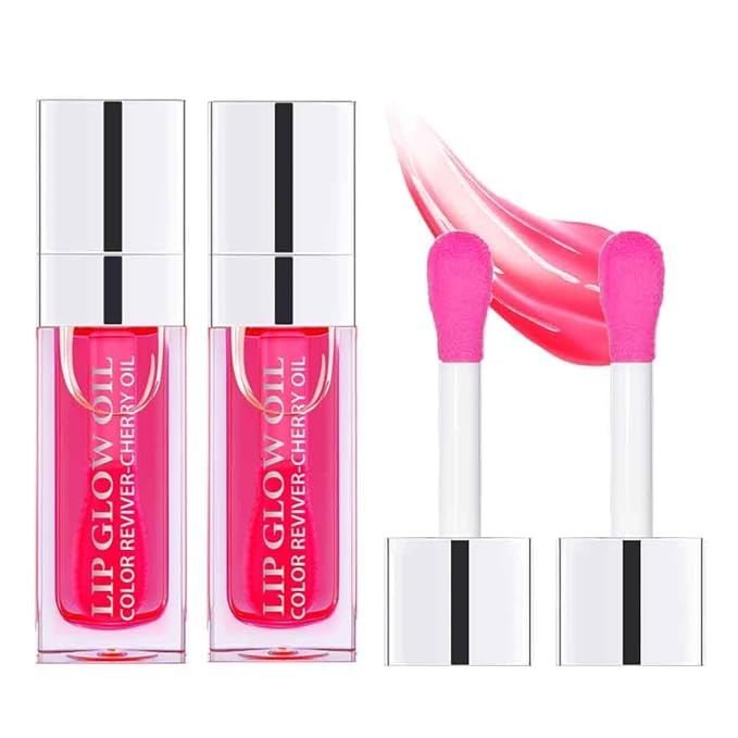 Sokgo Hydrating Lip Glow Oil, Plumping Lip Gloss, Moisturizing Lip Oil Gloss, Transparent Moistur... | Amazon (US)