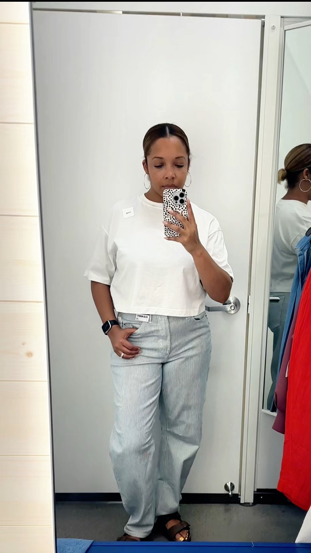 Love a good barrel jean! Comes in lots of color options! Wearing size 8 pant, medium top  

#LTKootd #LTKOver40 #LTKMidsize