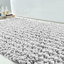 Yimobra Original Luxury Chenille Bath Mat, 36.2 x 24 Inches, Soft Shaggy and Comfortable, Large Size | Amazon (US)