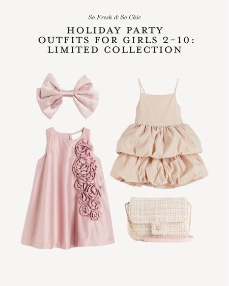 New girls holiday outfits from ages 2-10! Limited collection and these will go fast!
-
Girls pink hair bow clip set - cream bubble dress little girls - pink rosette dress girls - tween holiday outfits - party outfits - Christmas outfit girls - holiday party outfits Christmas little girls - toddler party dresses - girl party dresses - tween holiday party dresses - affordable party outfits - Family photos girls outfit - Christmas card photoshoot looks girls - sequin puff sleeve dress girls - toddler party dress - red sequin party dress girls - silver sequins party dress girls and toddler - tween party dress - black Mary Jane’s toddler shoes - silver leather Mary Jane’s girls shoes - silver sequin headband girls - rhinestone bow hair clip girls - girls party dresses sale - H&M - Sam Edelman - Target hair accessories - holiday party dresses girls - toddler holiday party dress  h&m

#LTKHoliday #LTKstyletip #LTKkids