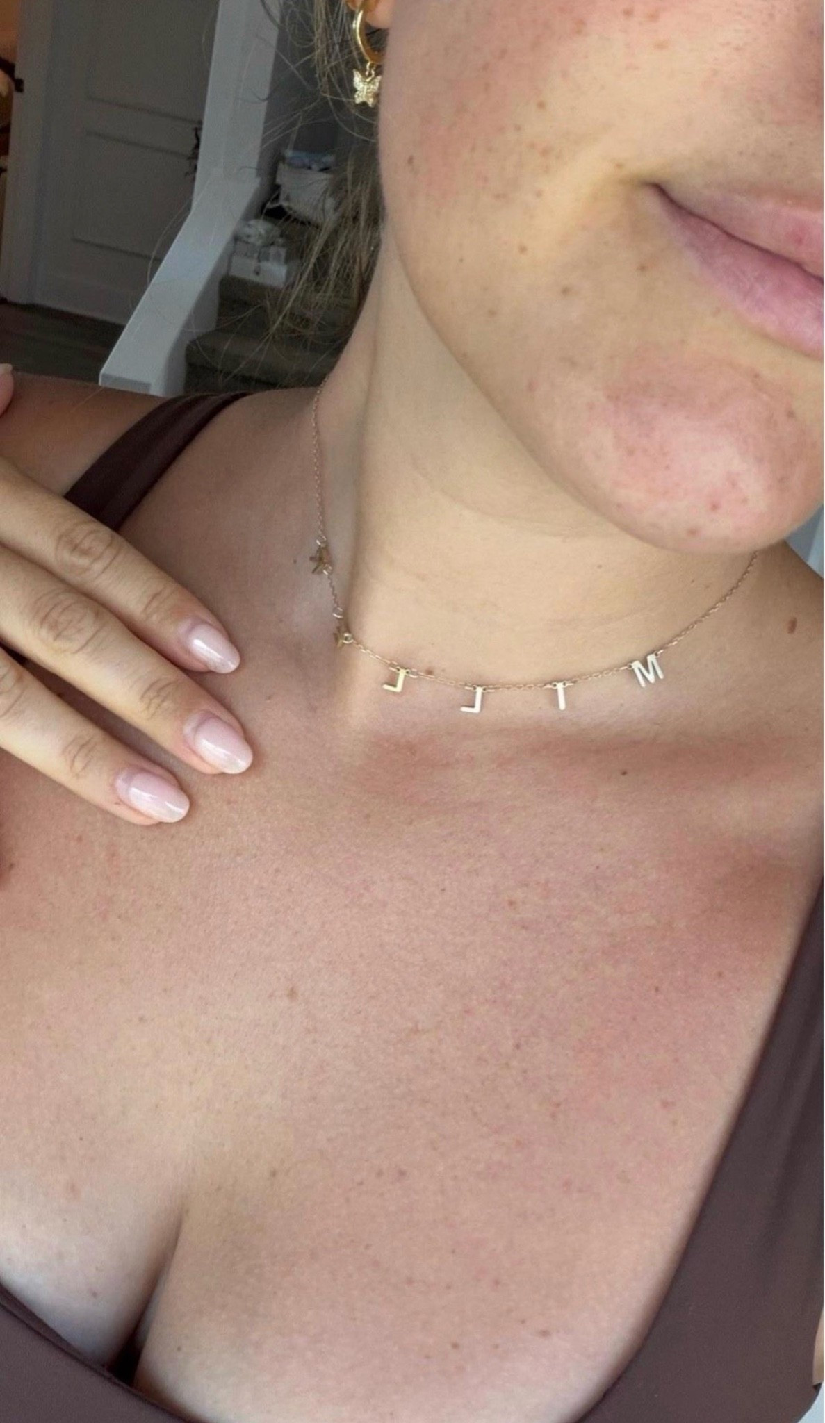 Custom necklace you guys always ask me about!

#LTKSeasonal #LTKmomlife #LTKootd