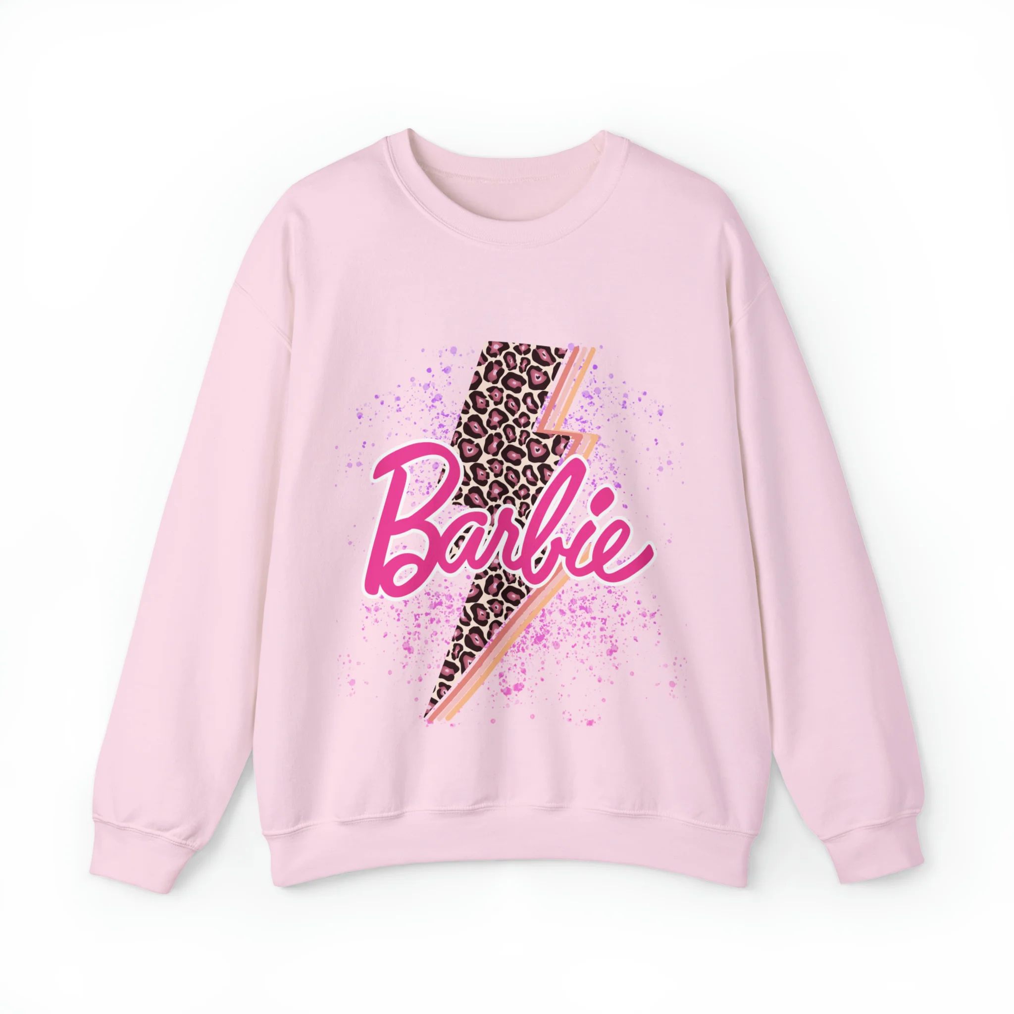 Lightening Bolt Barbie Crewneck Sweatshirt | Sweetest Dreams Style