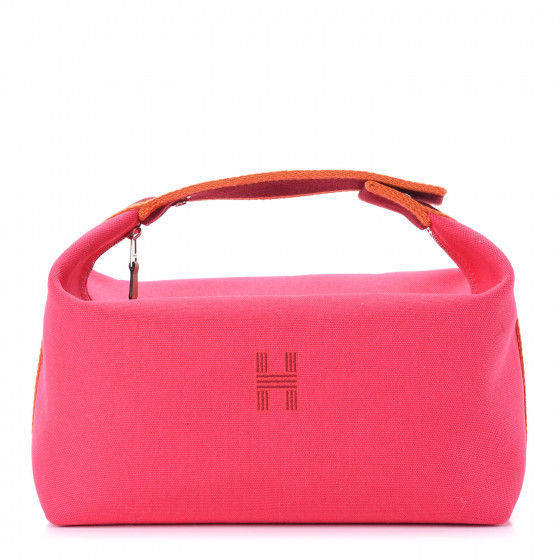 HERMES

Canvas Large Bride-A-Brac Pouch Hibiscus | Fashionphile