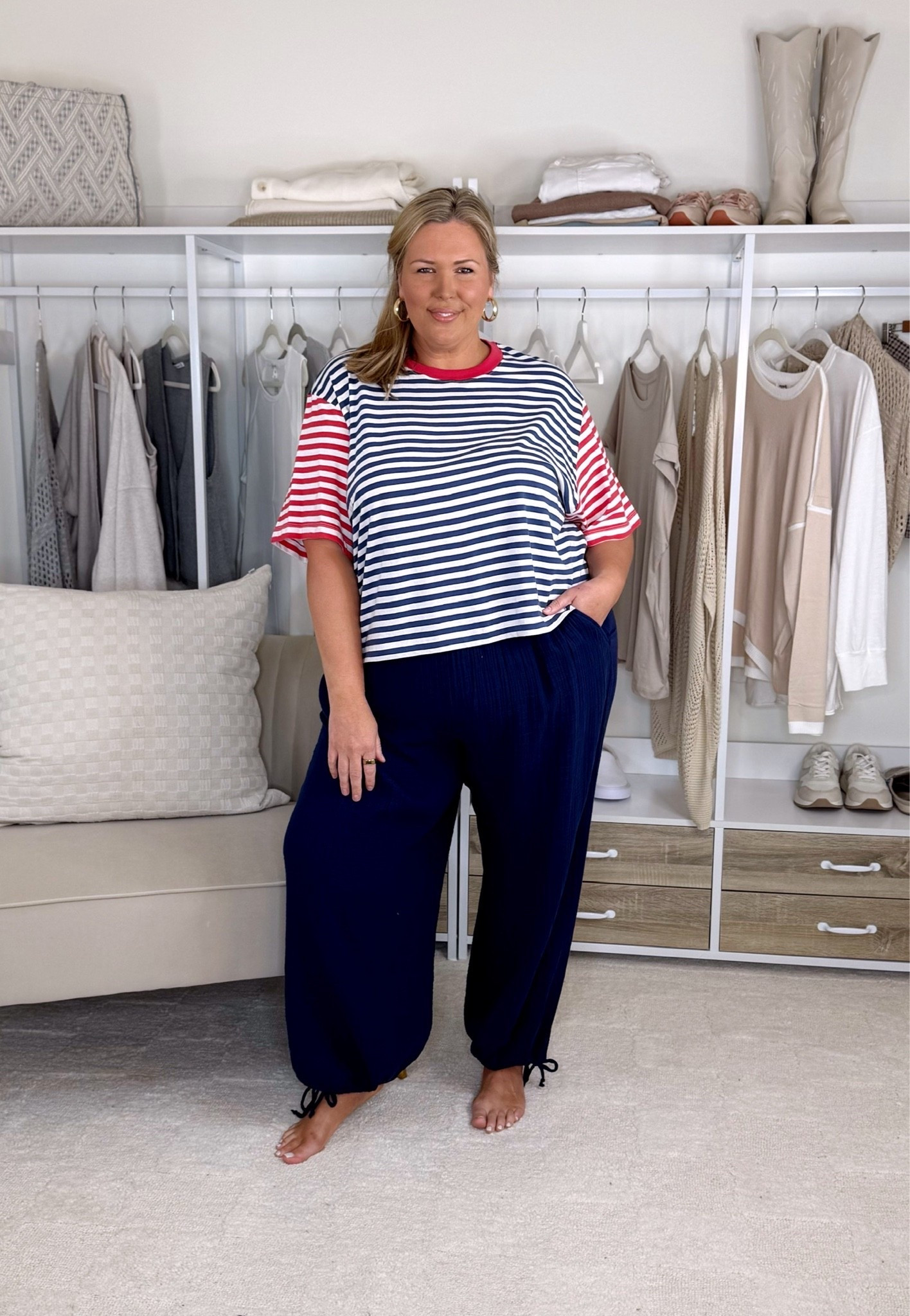 Wearing an XXL in all! Plus size, outfit inspo, summer fashion, aerie haul, apron belly, American eagle

#LTKootd #LTKPlusSize #LTKMidsize