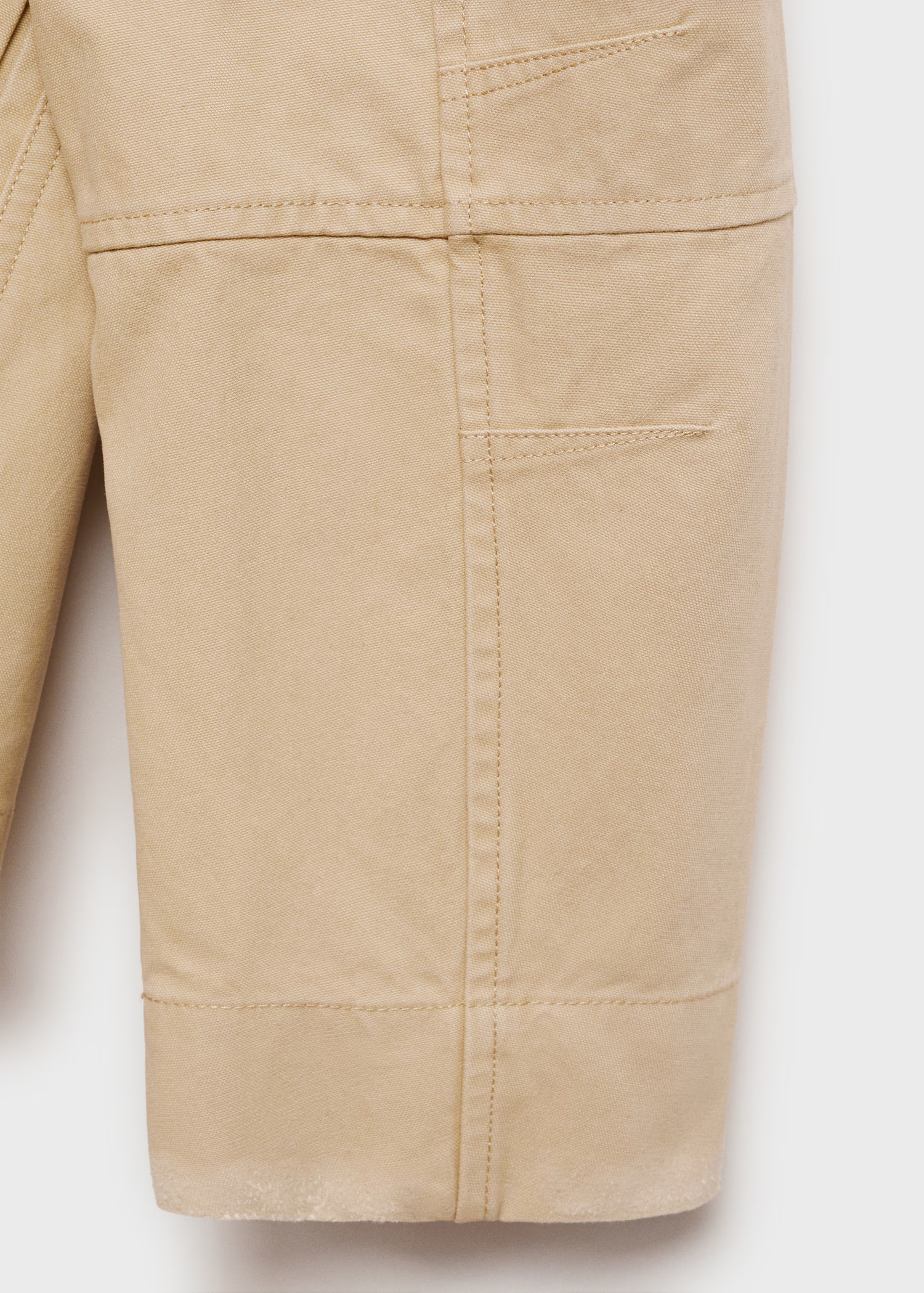 Contrast shirt-collar jacket | MANGO (US)
