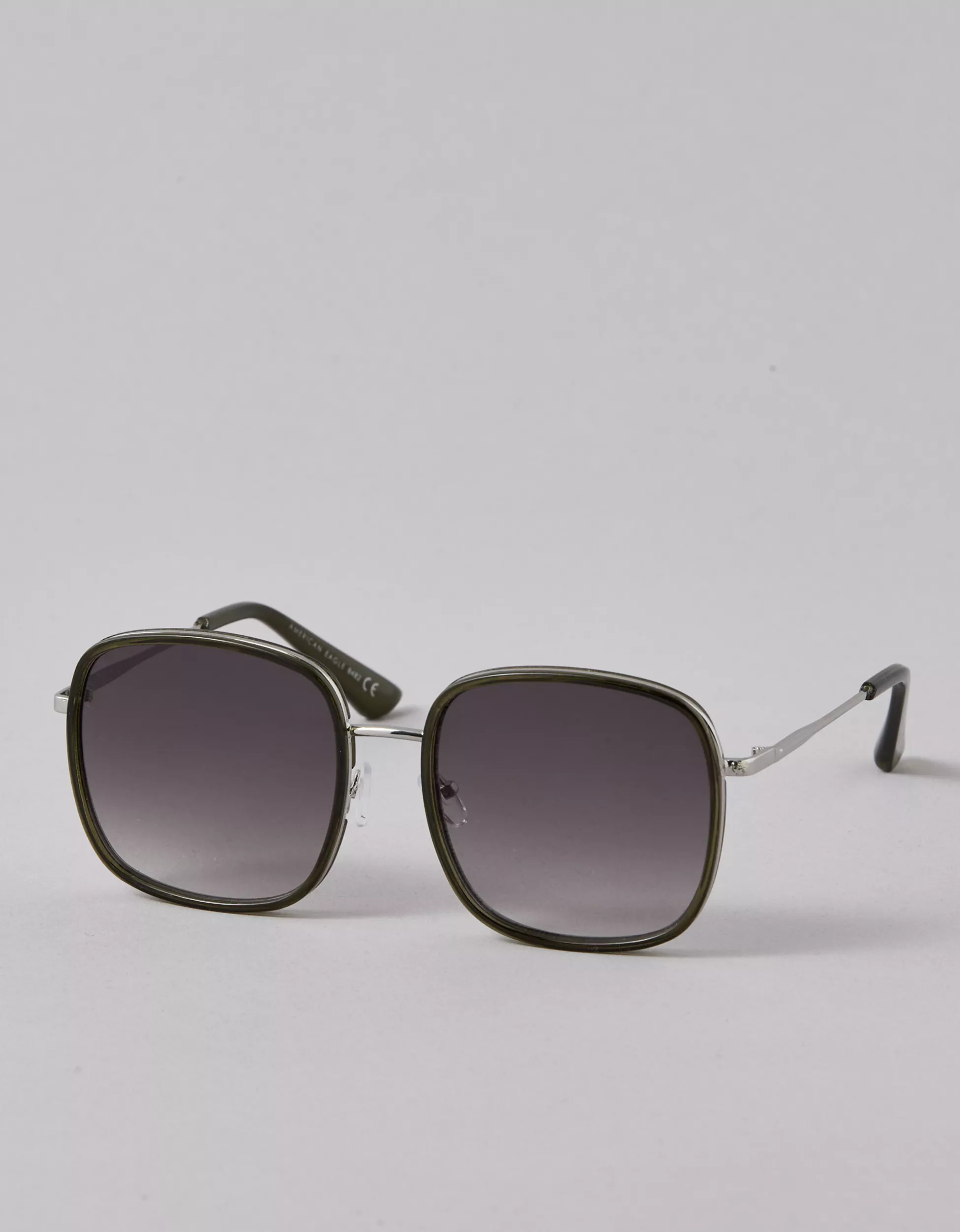 AE Oversized Metal Sunglasses | American Eagle Outfitters (US & CA)