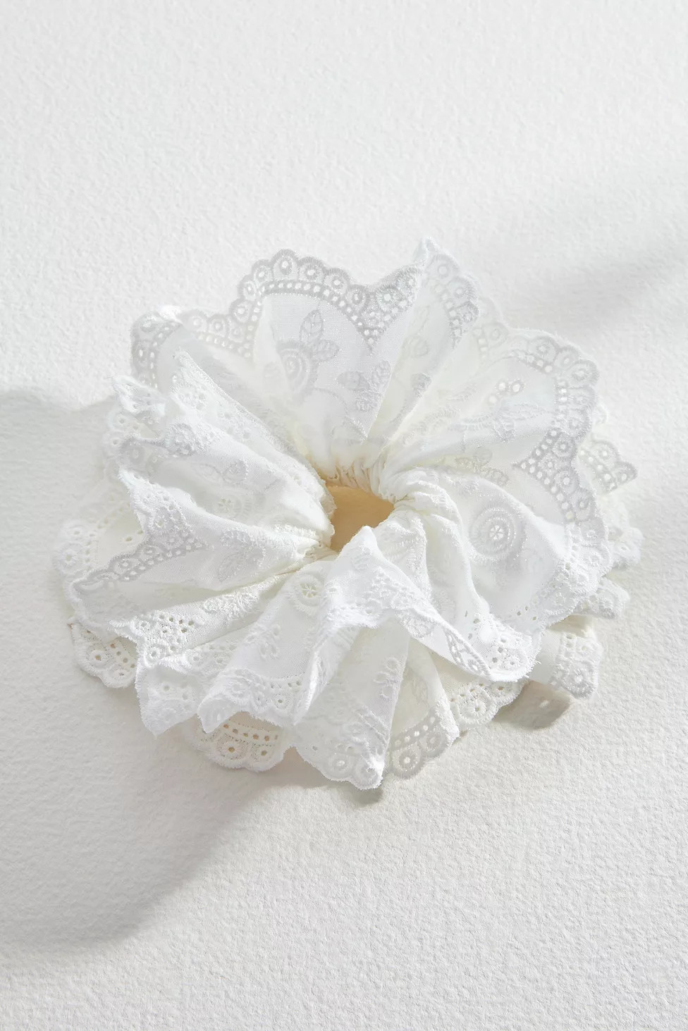 Cotton Lace Scrunchie | Urban Outfitters UK