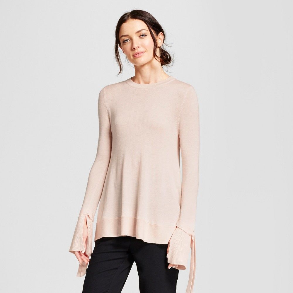 Women' Relaxed Bell leeve Any Day Pullover weater - A New Day™ | Target