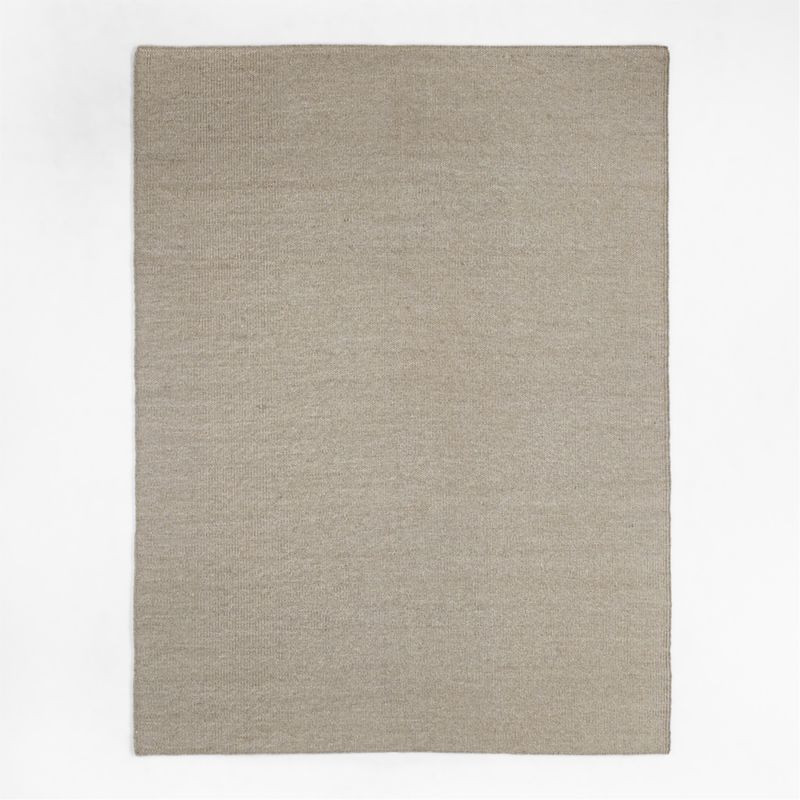 Taos Pet-Friendly Performance Beige Indoor/Outdoor Area Rug 6'x9' | Crate & Barrel | Crate & Barrel