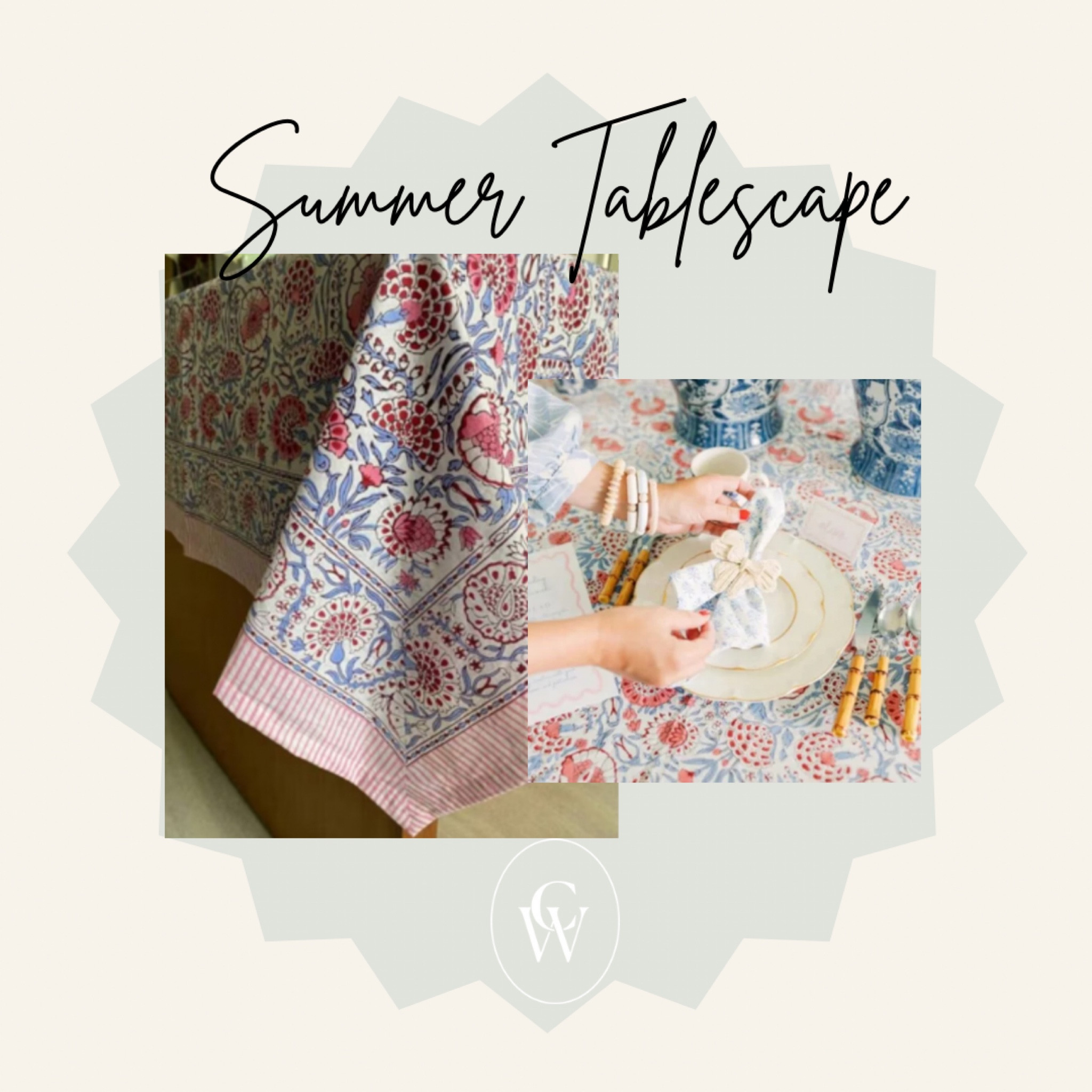 I love how a tablecloth can transform the look of your patio or outdoor furniture! Instantly elevate your summer barbecues and outdoor enjoyment  

#LTKParties #LTKSeasonal #LTKHome