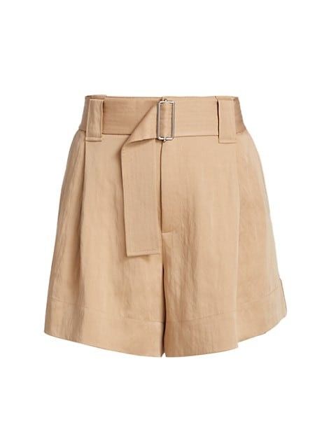 Grayson Belted Shorts, Dressy Shorts, Dress Shorts, Flowy Shorts, Shorts Outfit, Summer Work Outfits | Saks Fifth Avenue