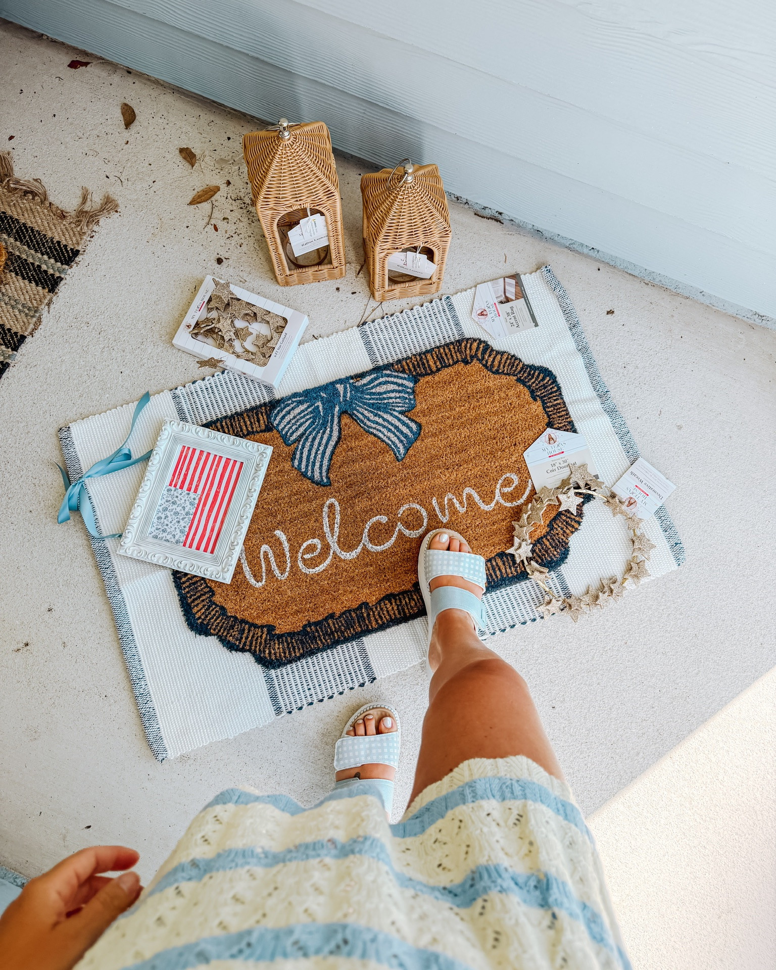 These are selling out fast! Grab the last of the Texas House patriotic finds while you can! 
#patrioticfinds #mytexashouse #summerhomedecor