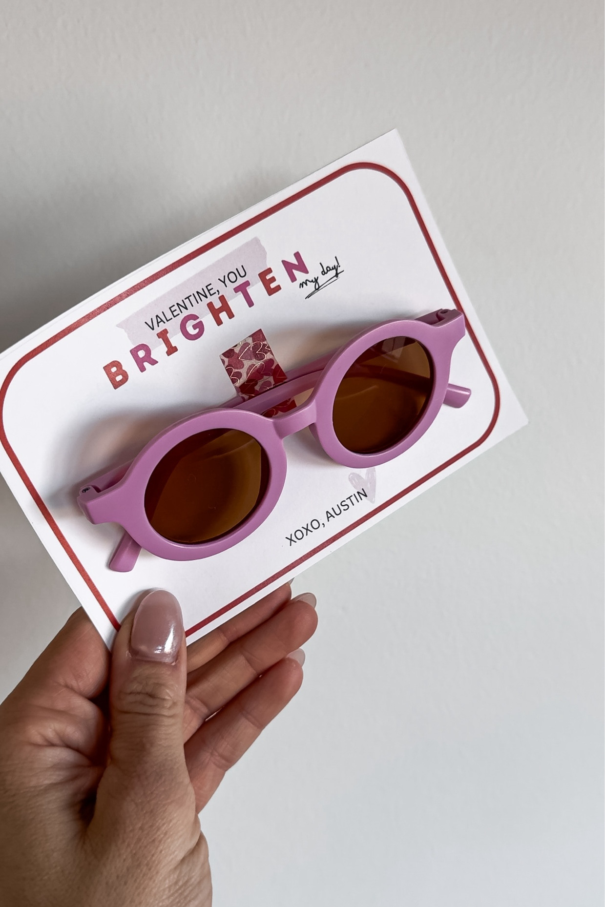 Valentines | easy valentine | last minute valentine | sunglasses | toddler valentine

#LTKKids #LTKParties #LTKSeasonal