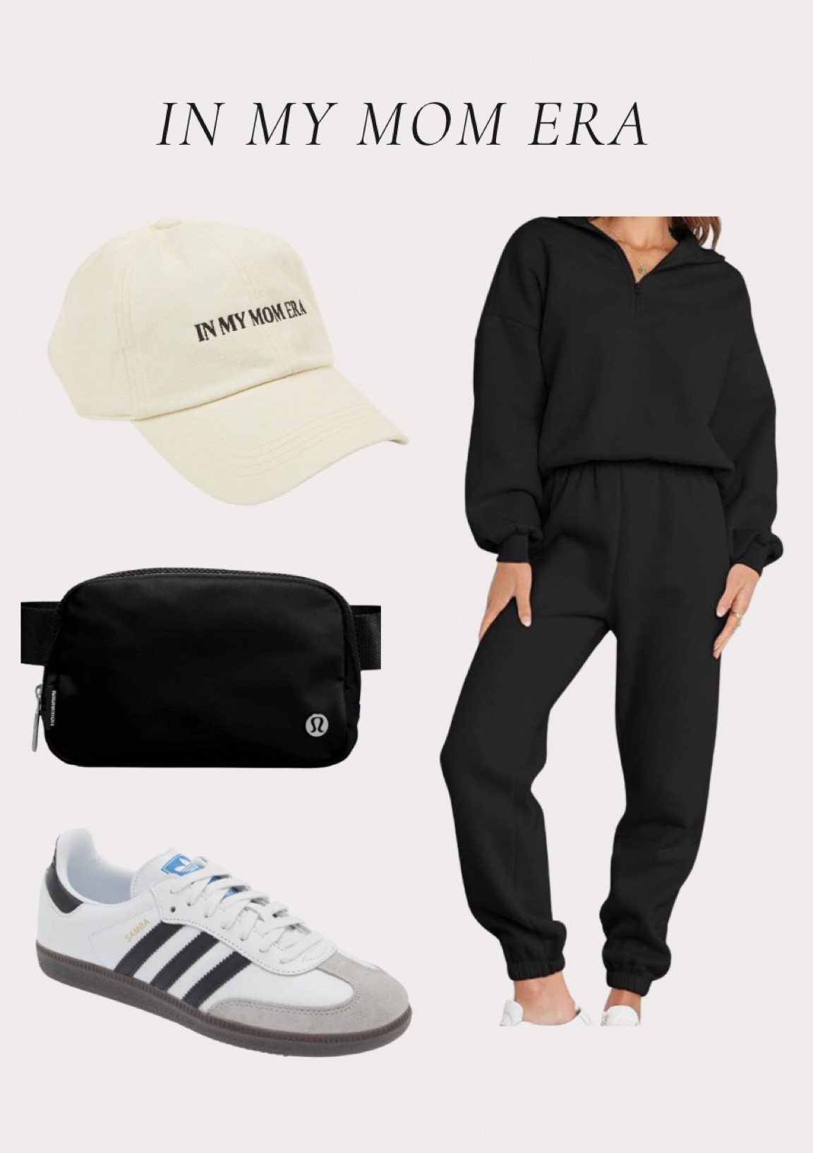 In my mom era hat 
Women Sweatpants 
Amazon finds
Travel outfit 
Airport outfit 
Joggers 
Sambas


#LTKstyletip #LTKfamily #LTKtravel