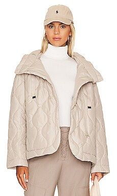 Alp N Rock Nori Quilted Jacket in Tan from Revolve.com | Revolve Clothing (Global)