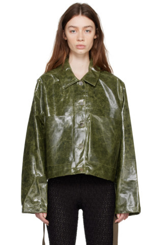 Green Patch Pocket Jacket | SSENSE