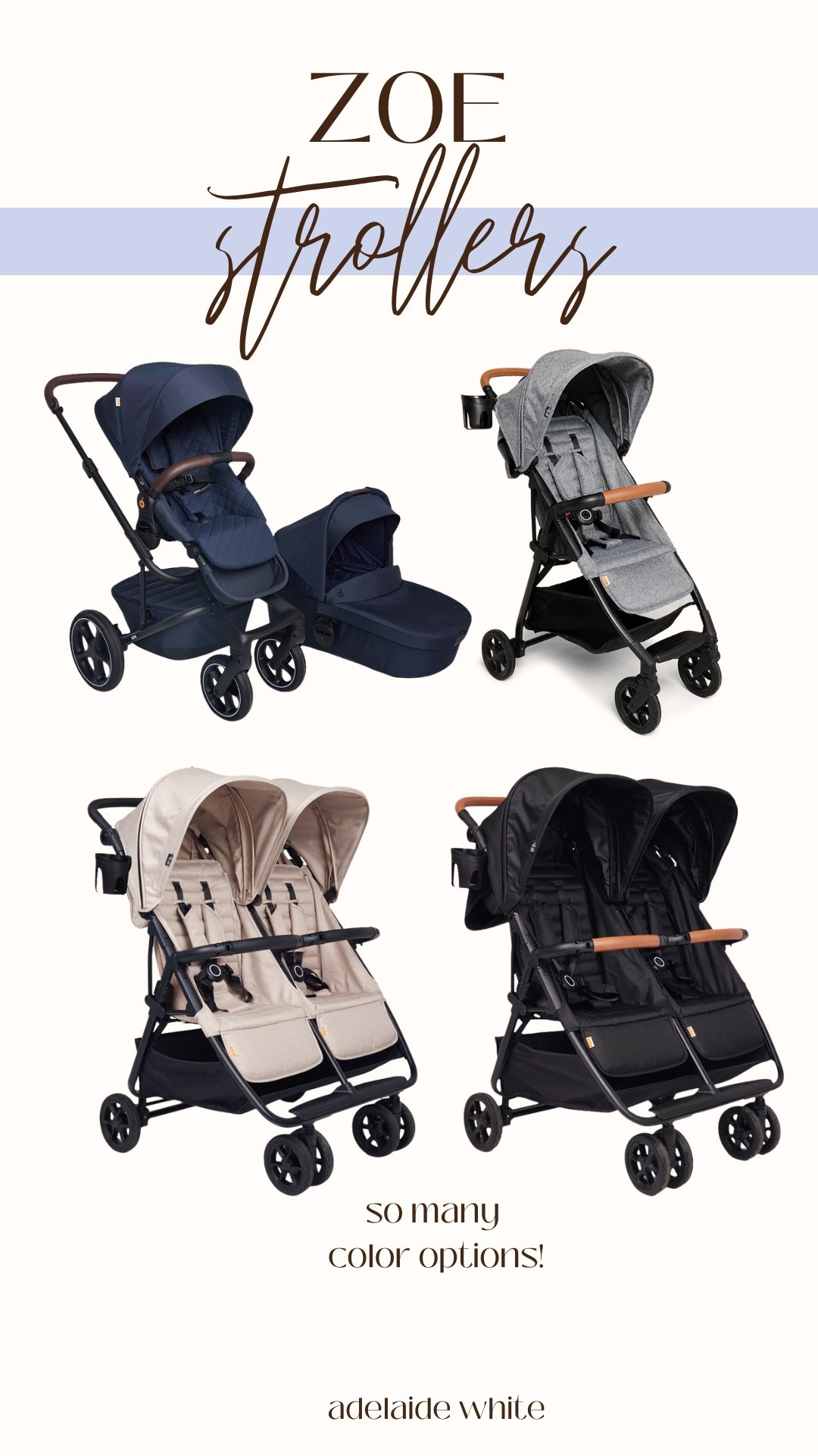 zoe strollers! 

#LTKmomlife #LTKTravel #LTKBaby