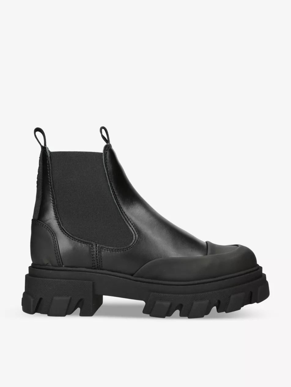 City recycled rubber-blend Chelsea boots | Selfridges