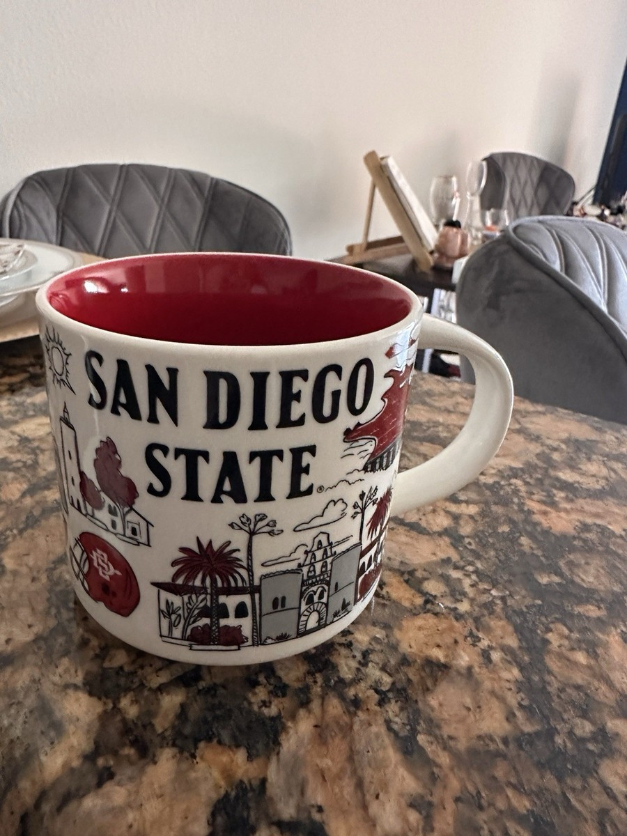 Starbucks Mug San Diego State Been There Series Campus 14 fl oz 2023 | eBay US