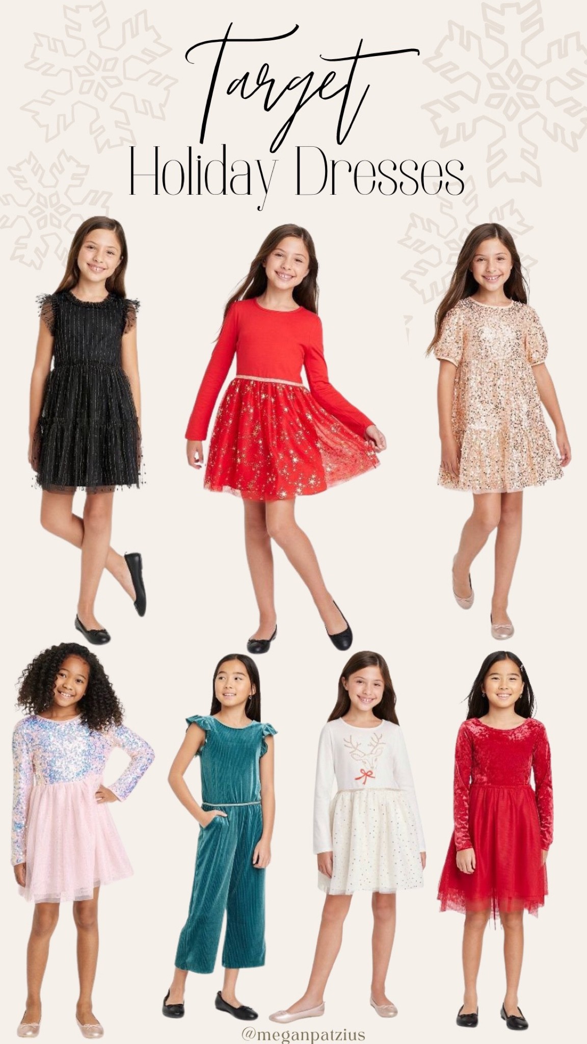 Girl’s Holiday Dresses at Target 🎅🏻 Target has such a great collection of Christmas dresses and sparkly outfits for the holiday season. 


#LTKSeasonal #LTKHoliday #LTKkids