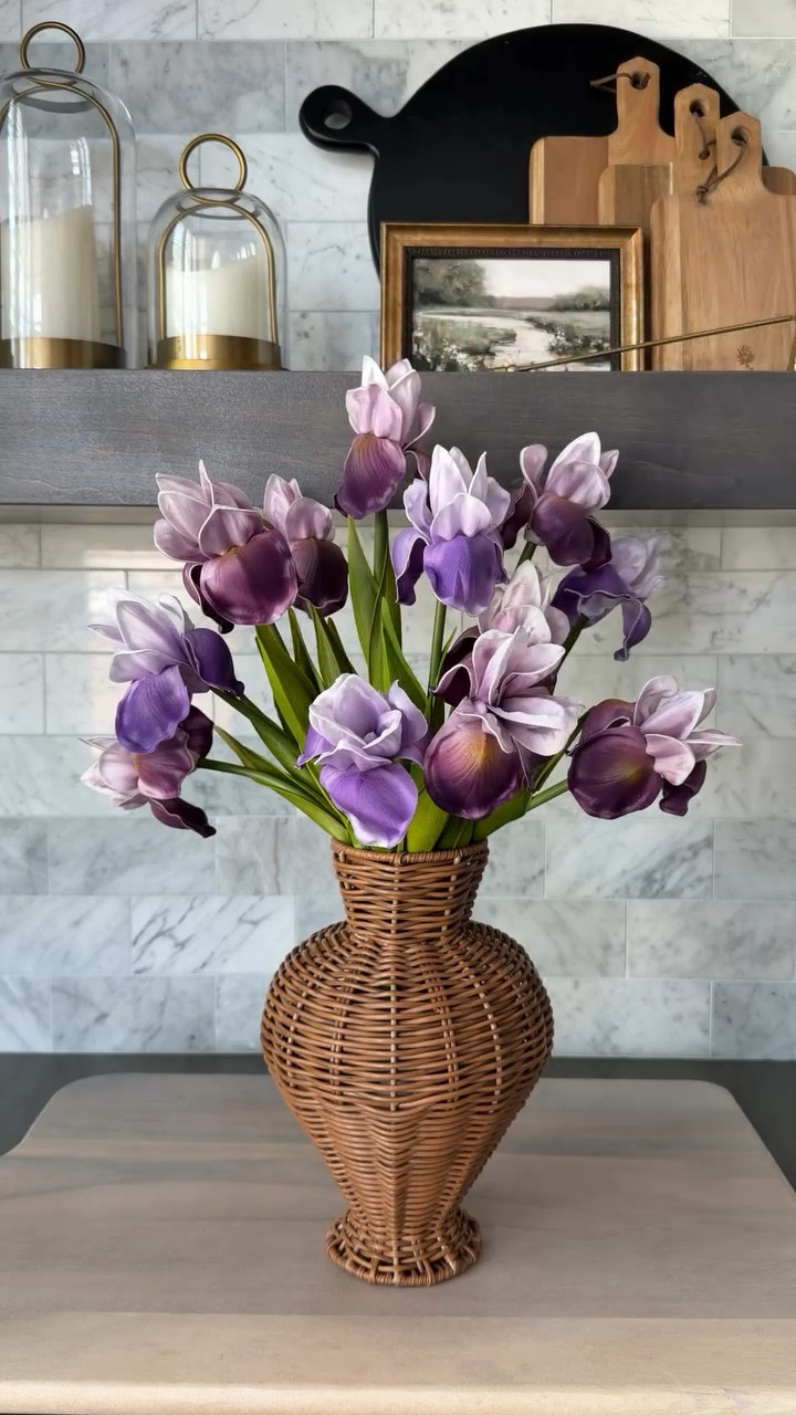 💜 I love the look of fresh florals but not the upkeep… these faux irises give that same soft, elevated feel without ever wilting.

faux flowers, realistic faux stems, amazon home decor, neutral home styling, spring home refresh
#amazonhome #homedecorfinds

#LTKSeasonal #LTKHome