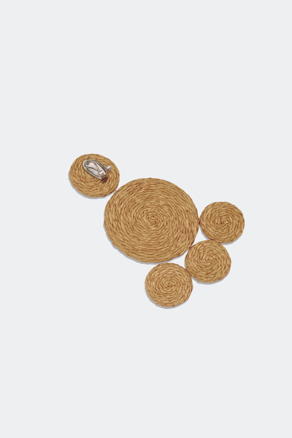 Raffia
           Deco Earring in Natural | Simon Miller