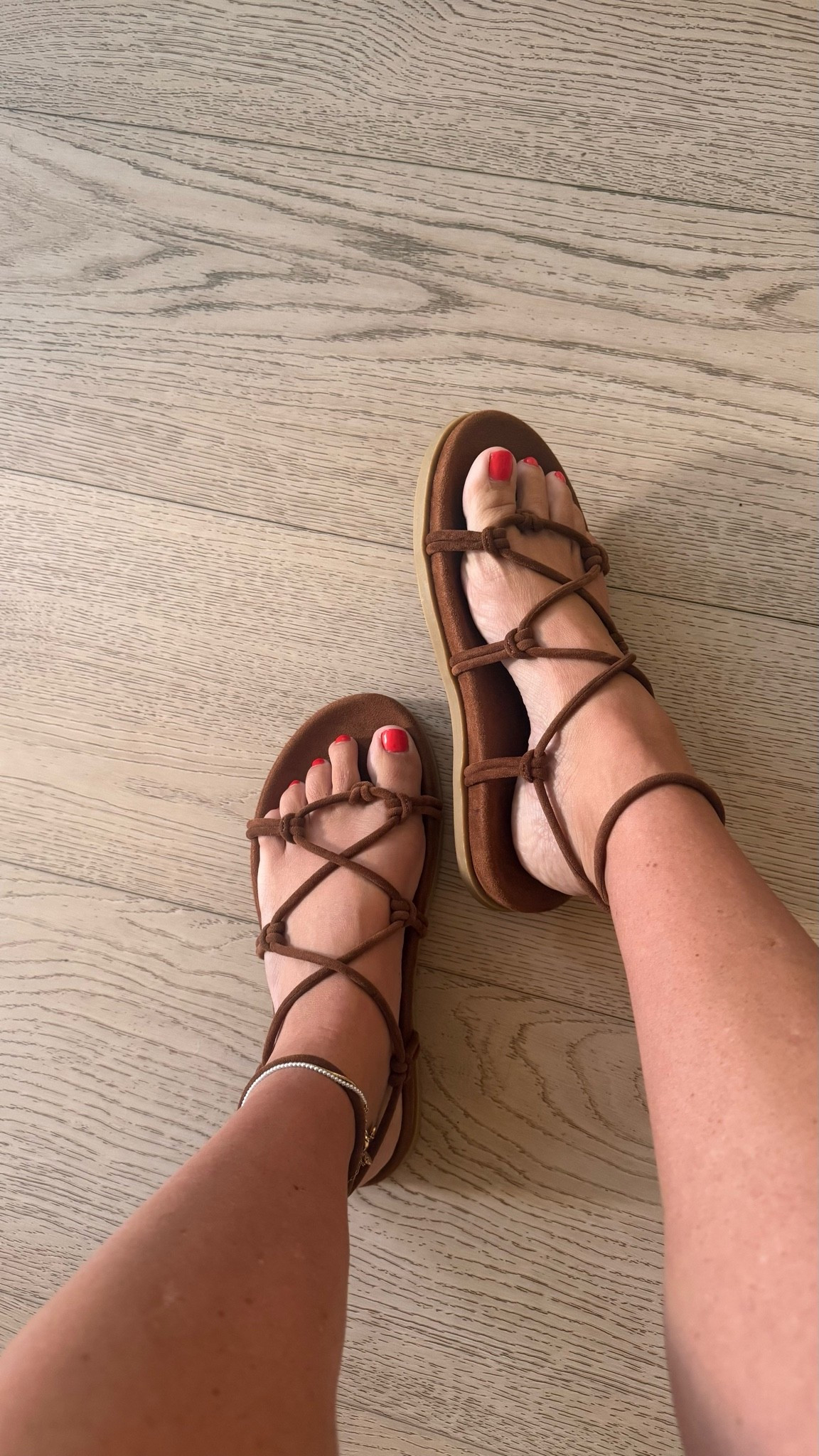 New sandals from Walmart! Perfect look for less 

Wrap sandals 
Summer sandals

#LTKootd #LTKgrwm #LTKdayinmylife