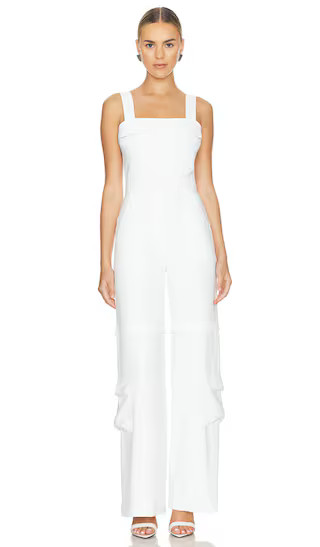 Frida Jumpsuit in Ivory | Revolve Clothing (Global)