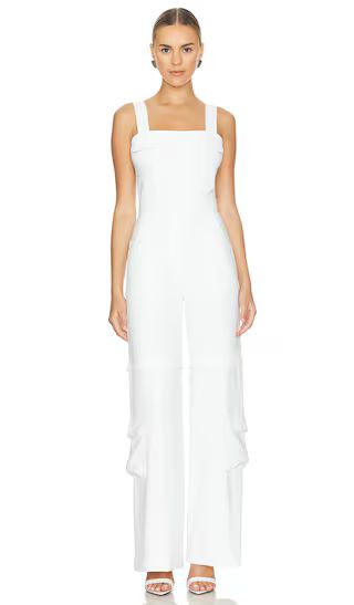 Frida Jumpsuit in Ivory | Revolve Clothing (Global)