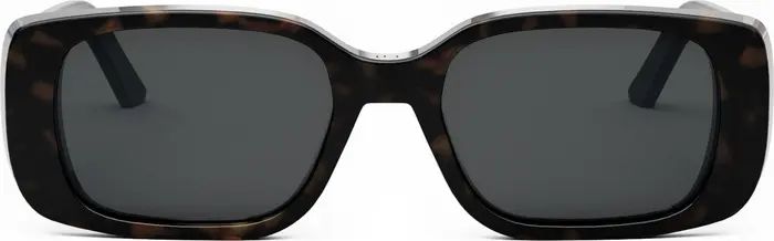 DIOR Wildior 53mm Polarized Geometric Sunglasses | Nordstrom | Nordstrom