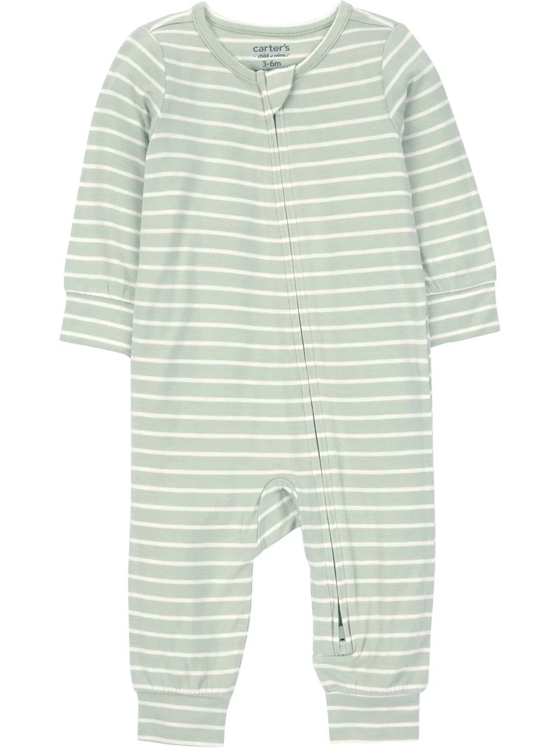 Carter's Child of Mine Baby ComfySoft Footless Pajama, Sizes Newborn-24 Months | Walmart (US)