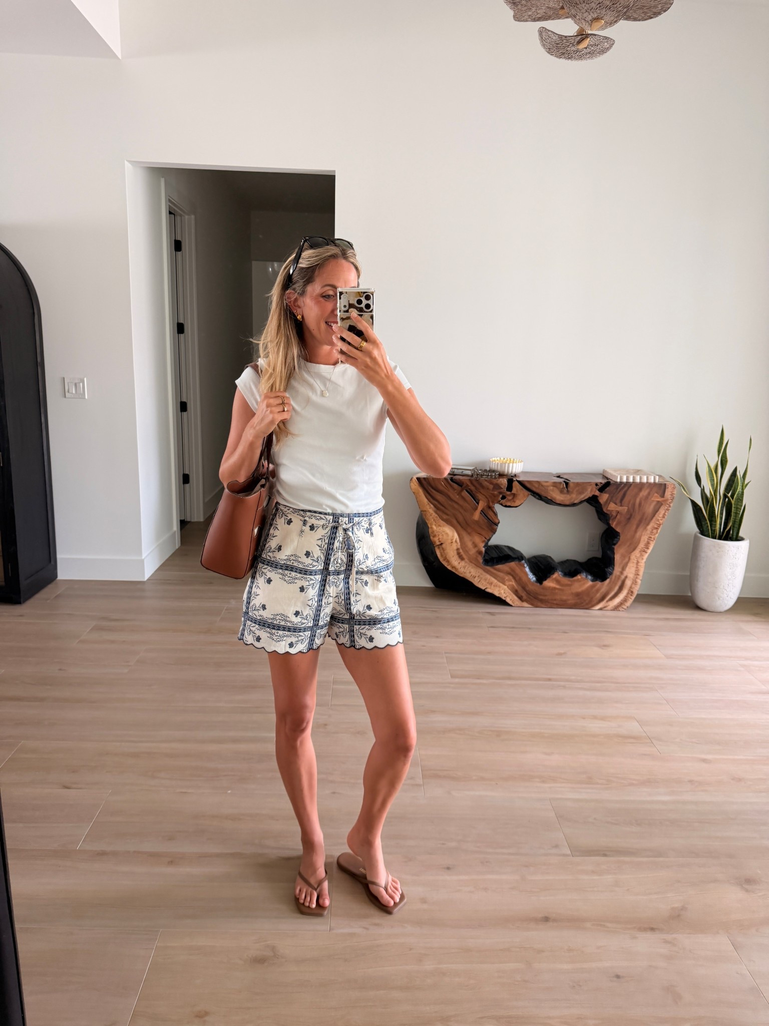 Wearing a size 6 shorts small tee 

#LTKdayinmylife #LTKgrwm #LTKmomlife