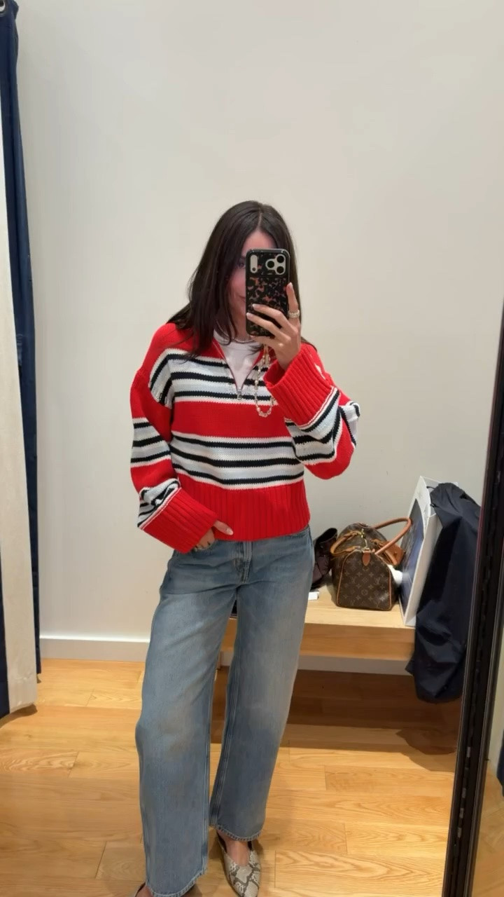 J.Crew barrel jeans + this sweater have been on repeat lately.

#LTKootd #LTKdayinmylife #LTKgrwm