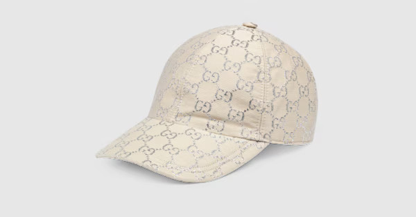 Gucci GG lamé baseball hat | Gucci (US)