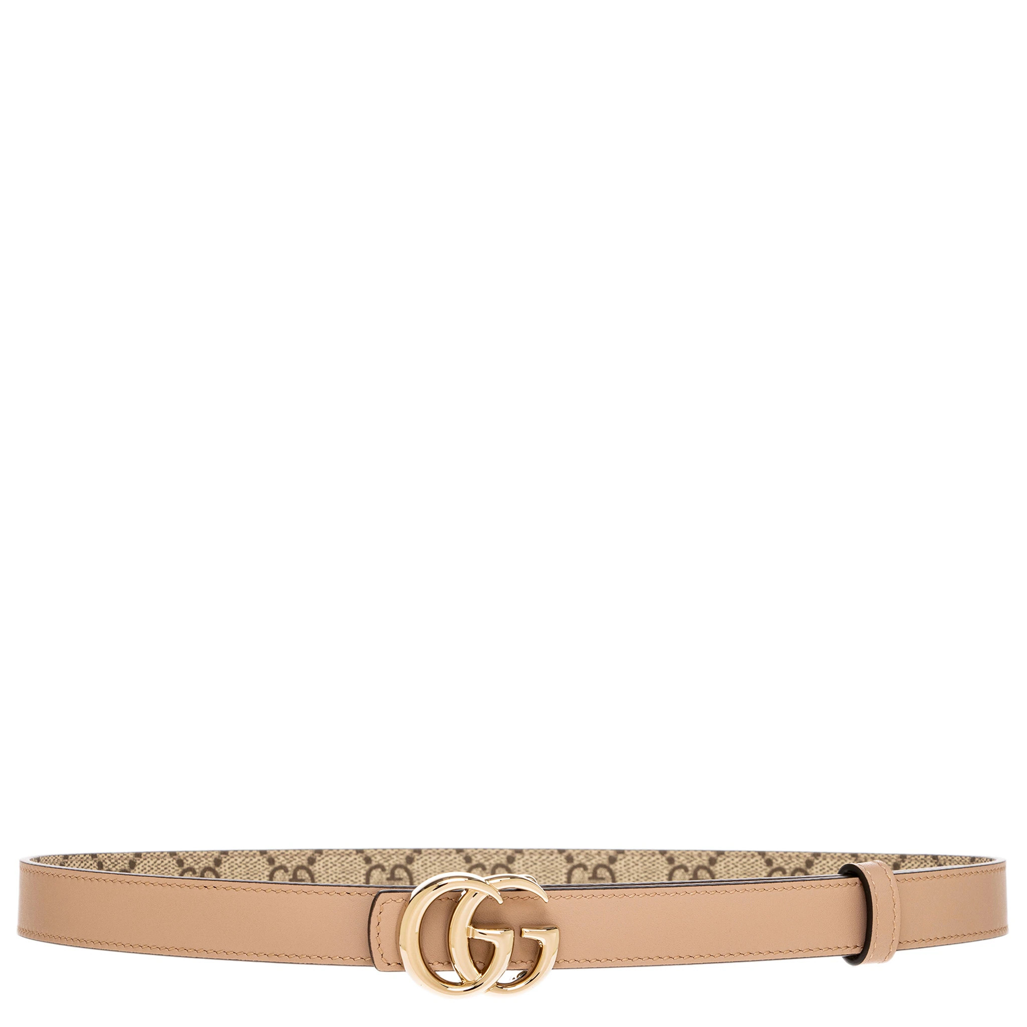Gucci GG Marmont Reversible Thin Belt 0.75" Wide - 85 | Overstock