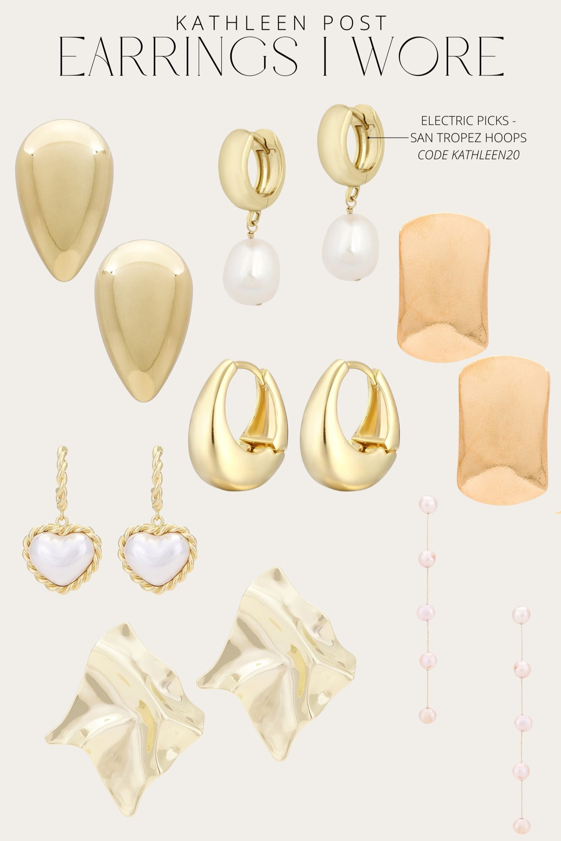 Earring I wore in Italy!
#kathleenpost #earrings #italy

#LTKstyletip #LTKtravel