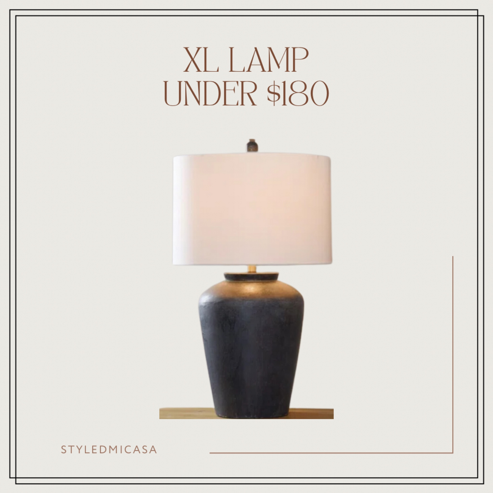 XL lamp

#LTKU #LTKhome